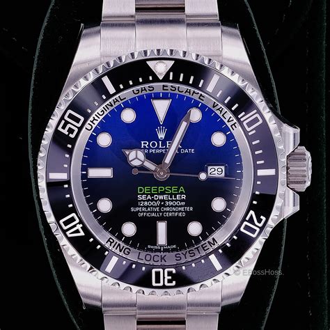 rolex deep blue sea dweller.